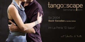 Tango Seminario Bern | Back-Sacadas in beiden "Rollen" sicher tanzen | Open Role